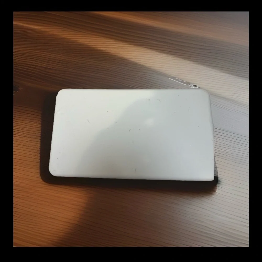 Morphe White and Black Zip Makeup Case
